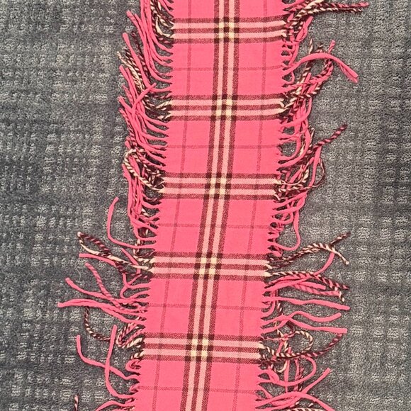Burberry Cashmere "Happy" Scarf - Picture 3 of 4